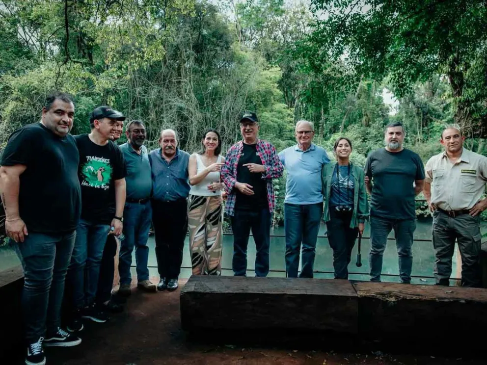 Passalacqua, en la obra para turismo natural 