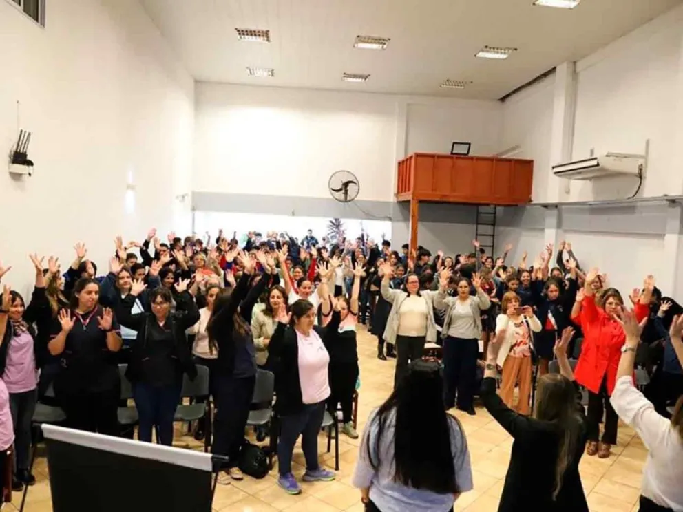 Se abordaron temas vinculados al bienestar emocional