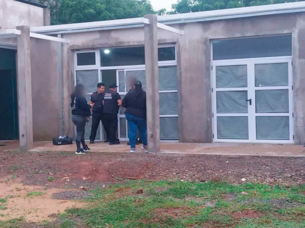 La Policía Científica realizó relevamiento de rastros y pericias