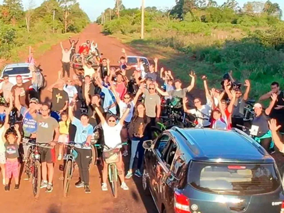  Primera biciperegrinación