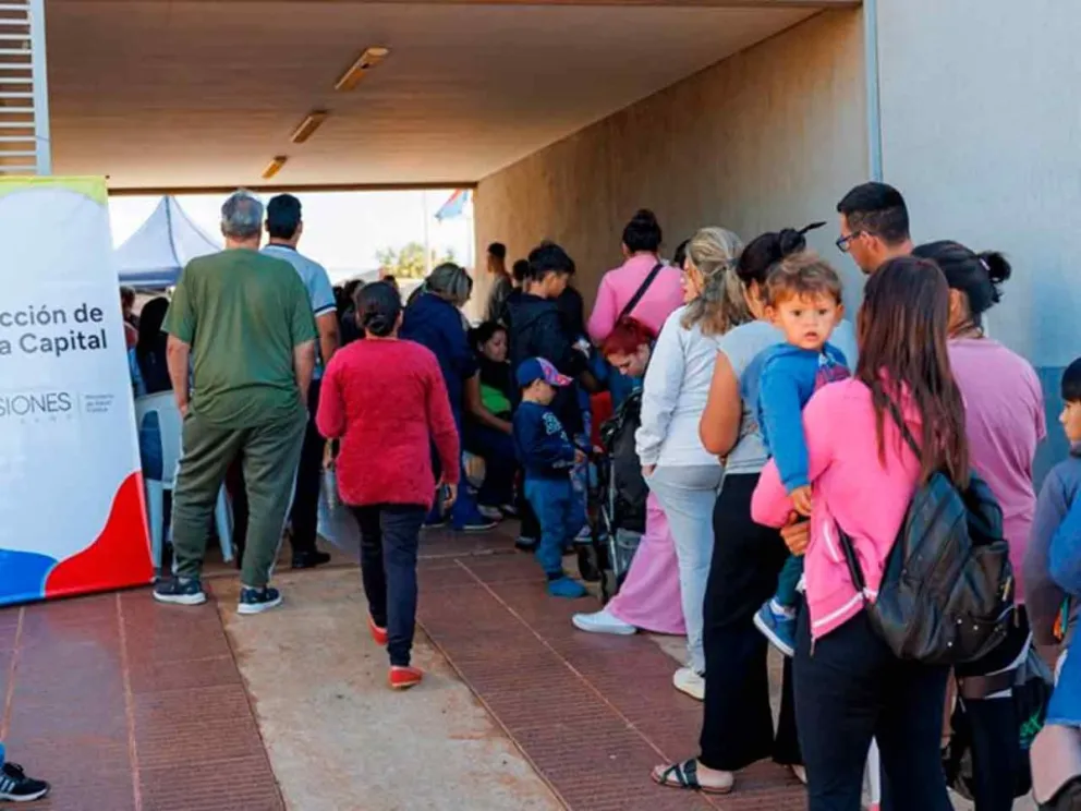 Alta concurrencia de los vecinos