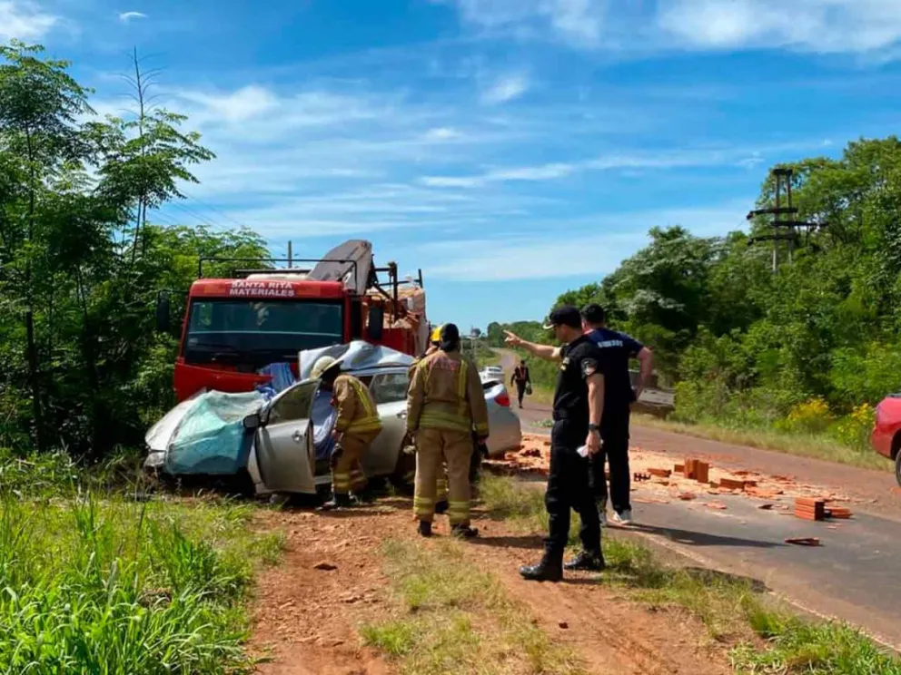 Dos muertos en un choque frontal en El Soberbio | Diario Noticias De La ...