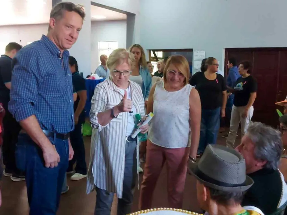Lisandro Benmaor acompañó el evento