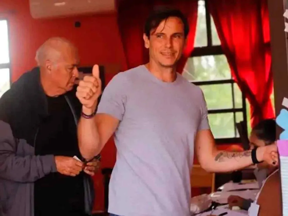 Diego Hartfield votó en Oberá