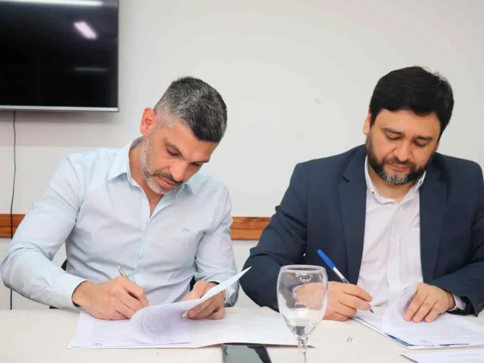 Lionel Dahir y Cristian Garrido