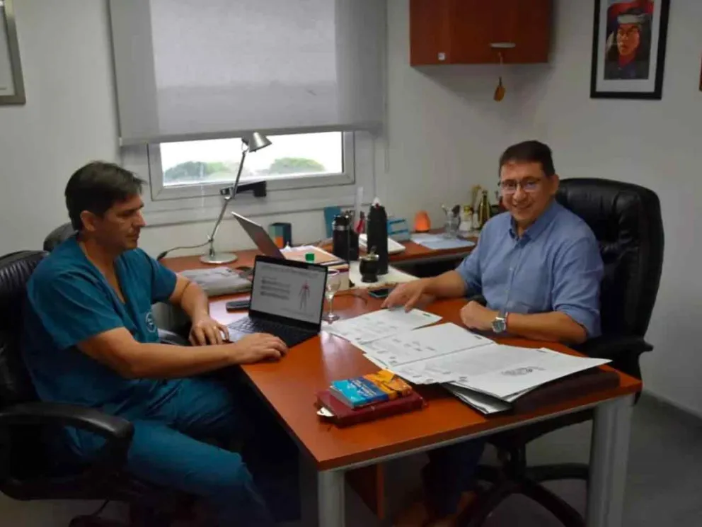 Martín Cesino y Ernesto Duarte