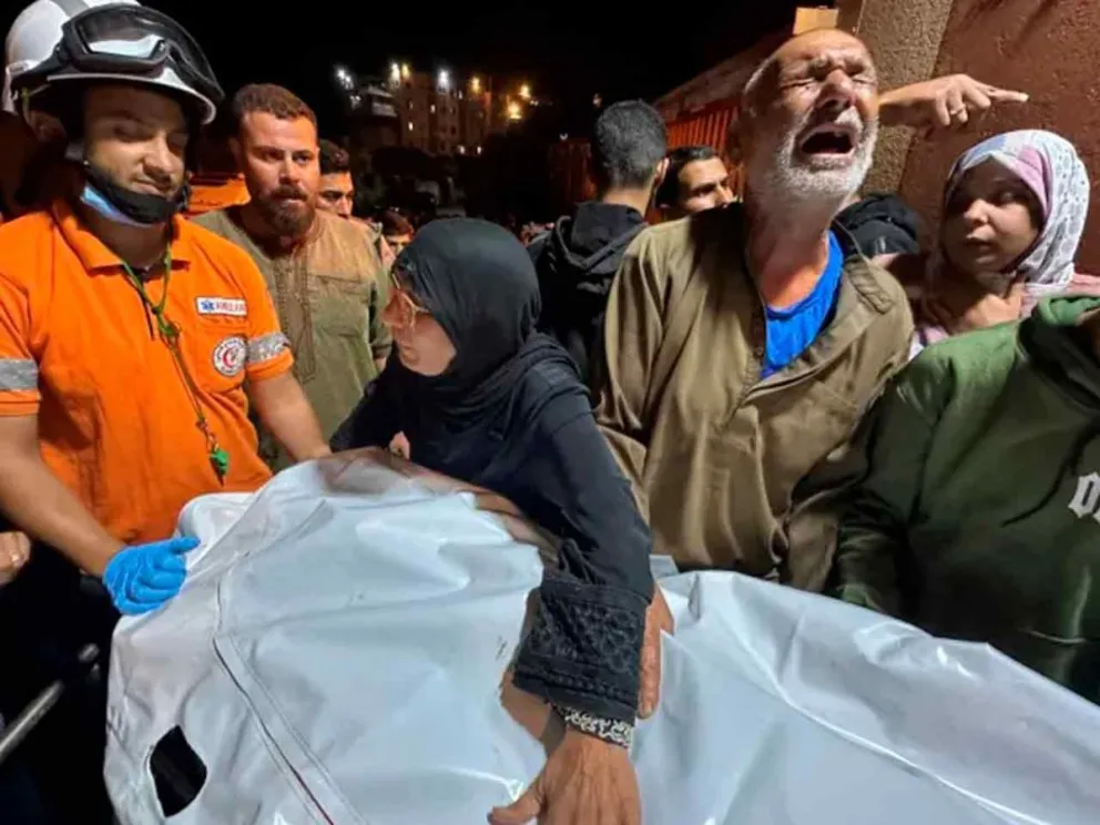 Entre los fallecidos, 46 niños y 24 mujeres