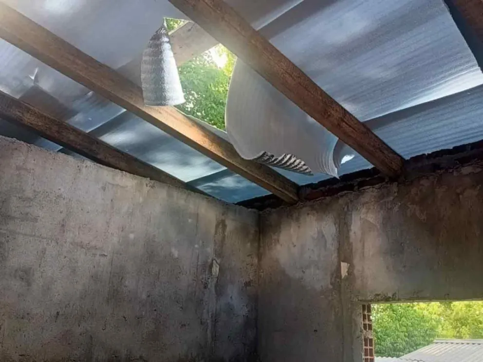 La víctima realizaba tareas de construcción