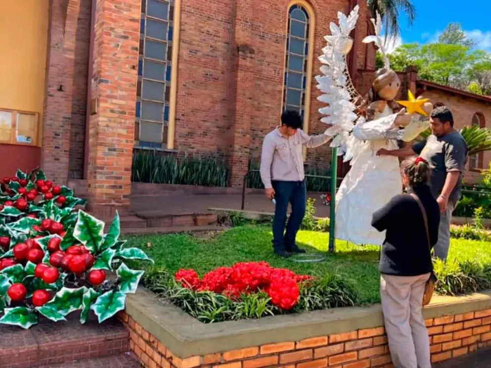 Tradicional decoración alegórica