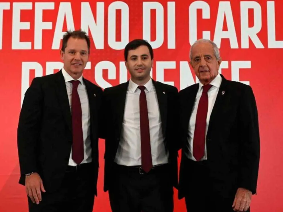 Jorge Brito, Stefano Di Carlo y Rodolfo D'Onoffrio
