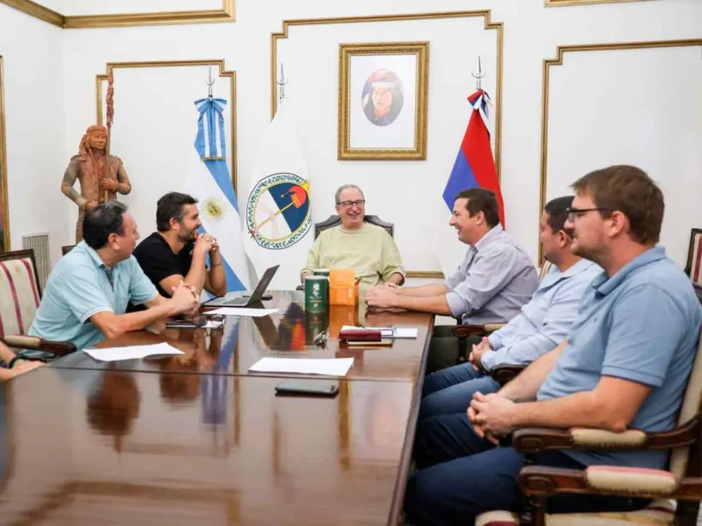 Hugo Passalacqua y Facundo Sartori encabezaron la reunión