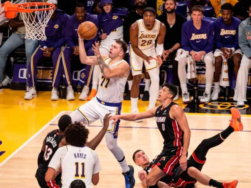 Destacada actuación de Luka Doncic