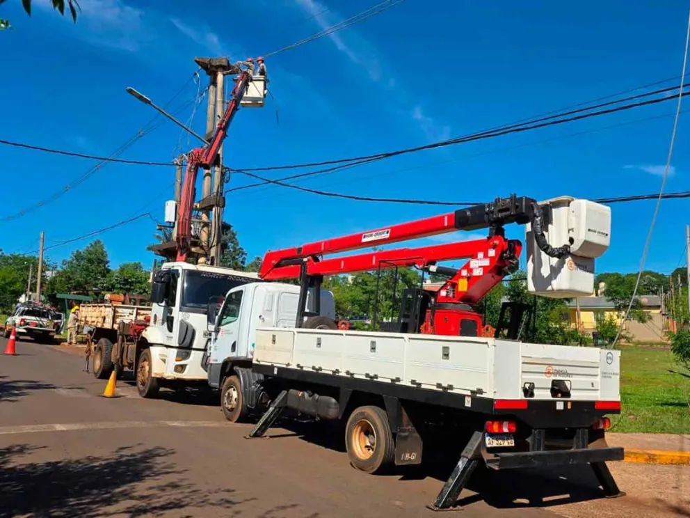 Importante frente de obras para mejorar el servicio eléctrico en ...