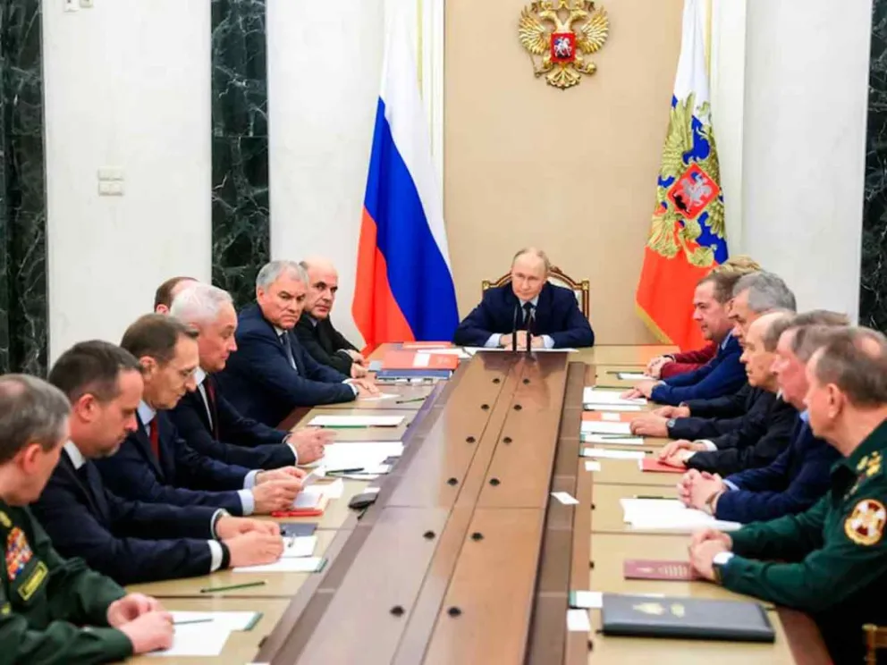 Reunión del Consejo de Seguridad ruso