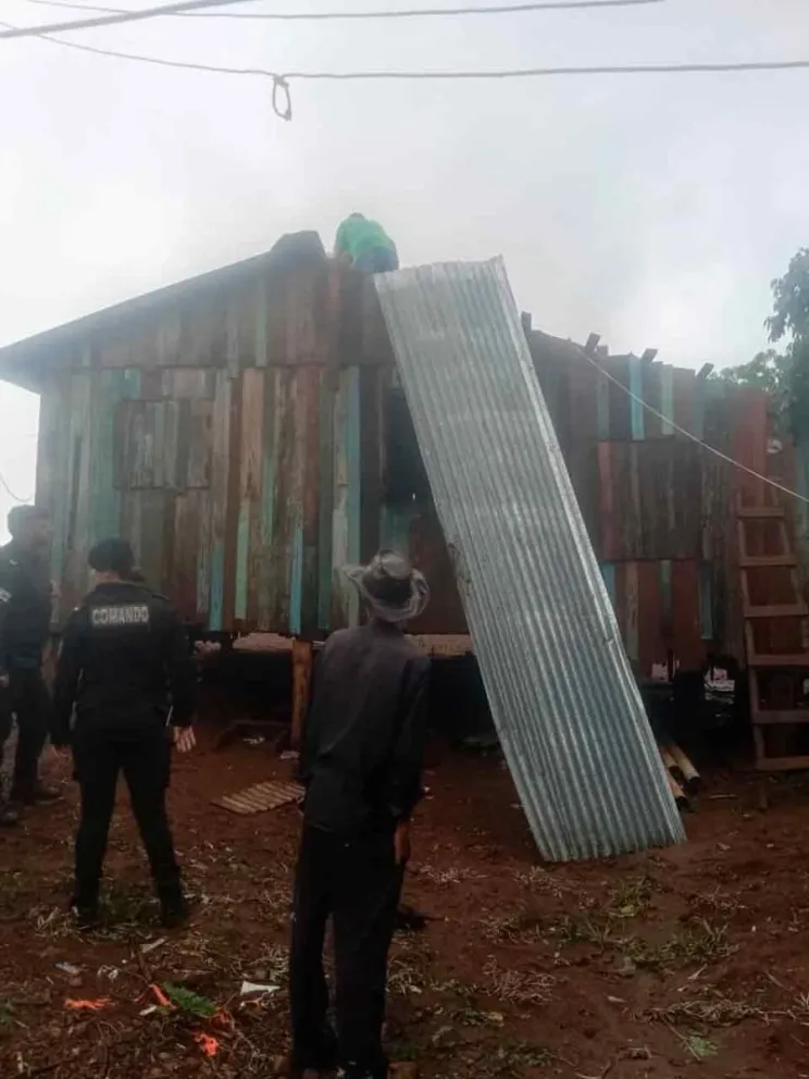 Asistencia a damnificados