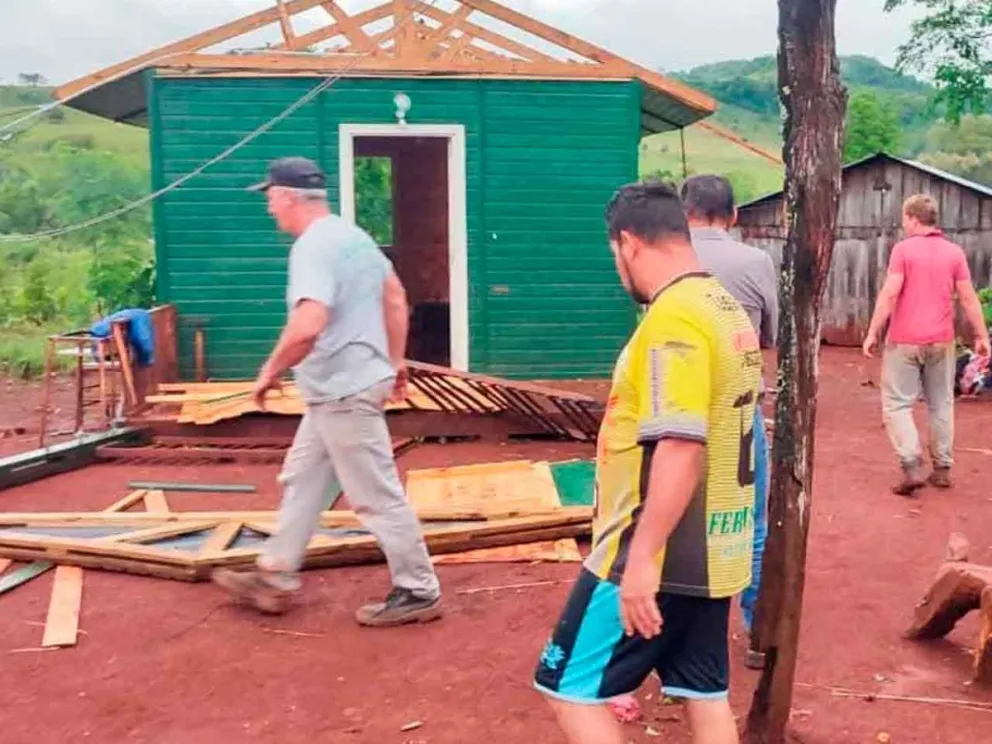 Reparación de la voladura de techo 