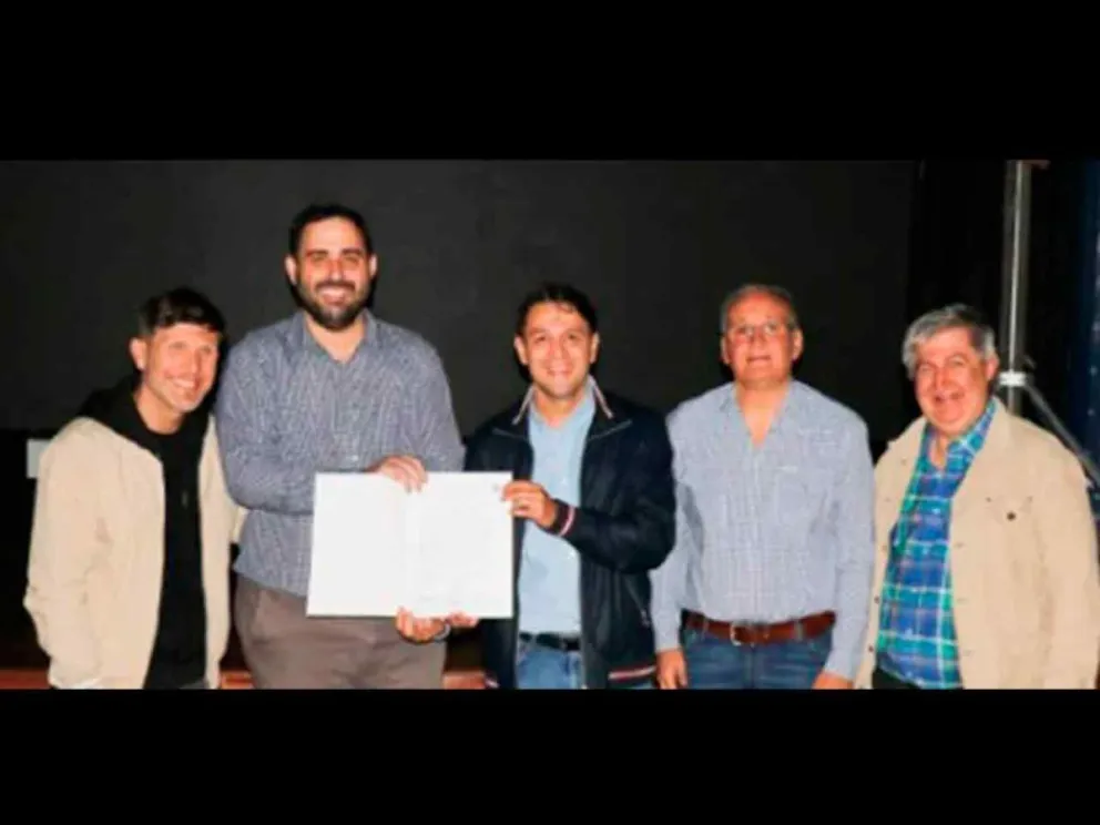 Matías Sebely en el evento educativo