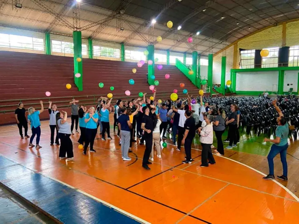 En el predio de la Expo Yerba de Apóstoles