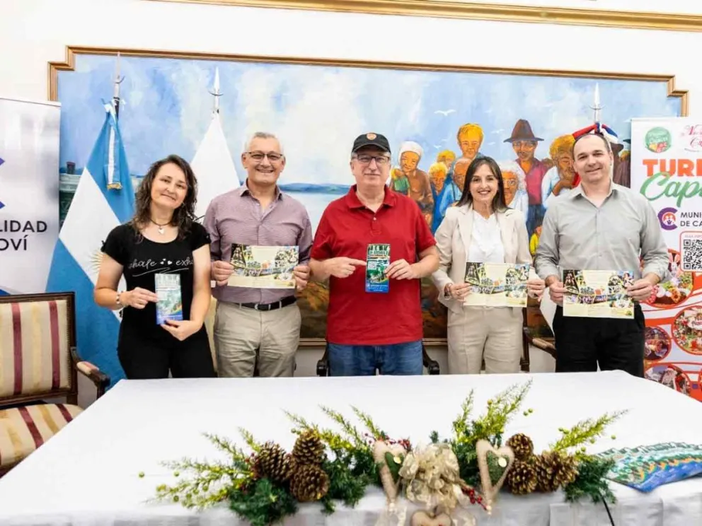 Hugo Passalacqua, Ramón Arrúa y organizadores