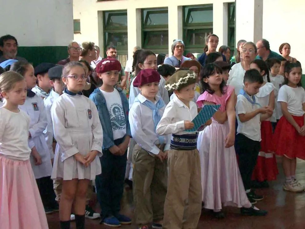 Participaron alumnos de 1º a 7º grado de Primaria