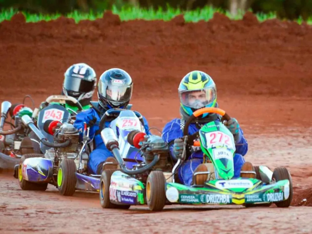 En el kartódromo “Carlos Albisser”