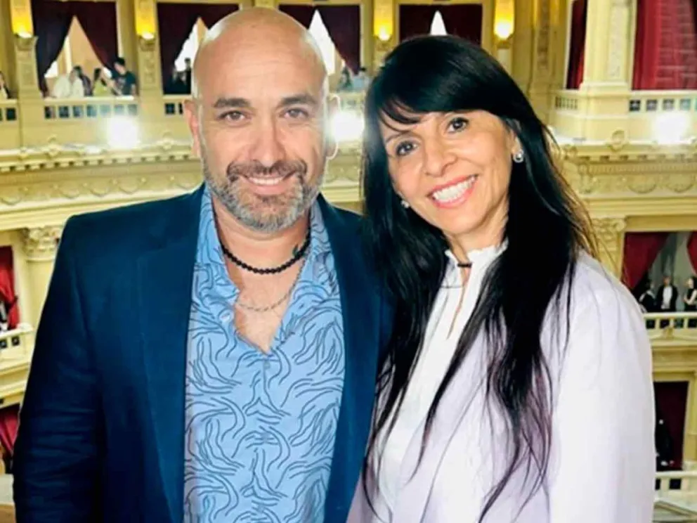 Claudio Ciccarelli y Lorena Villaverde