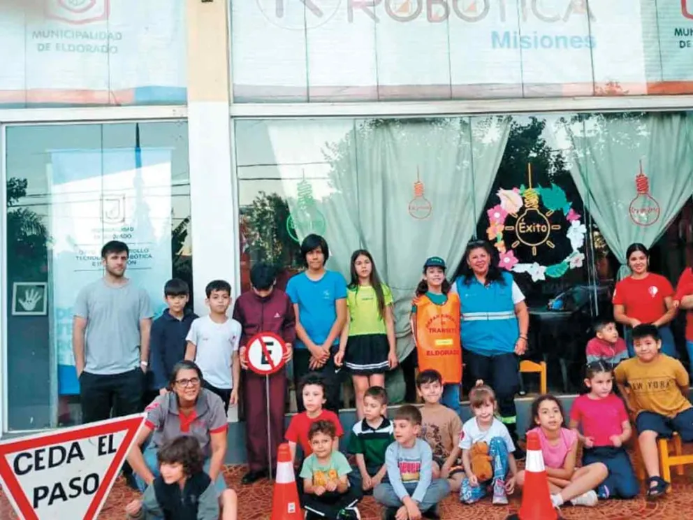 Taller de educación vial para niños de 3 a 12 años