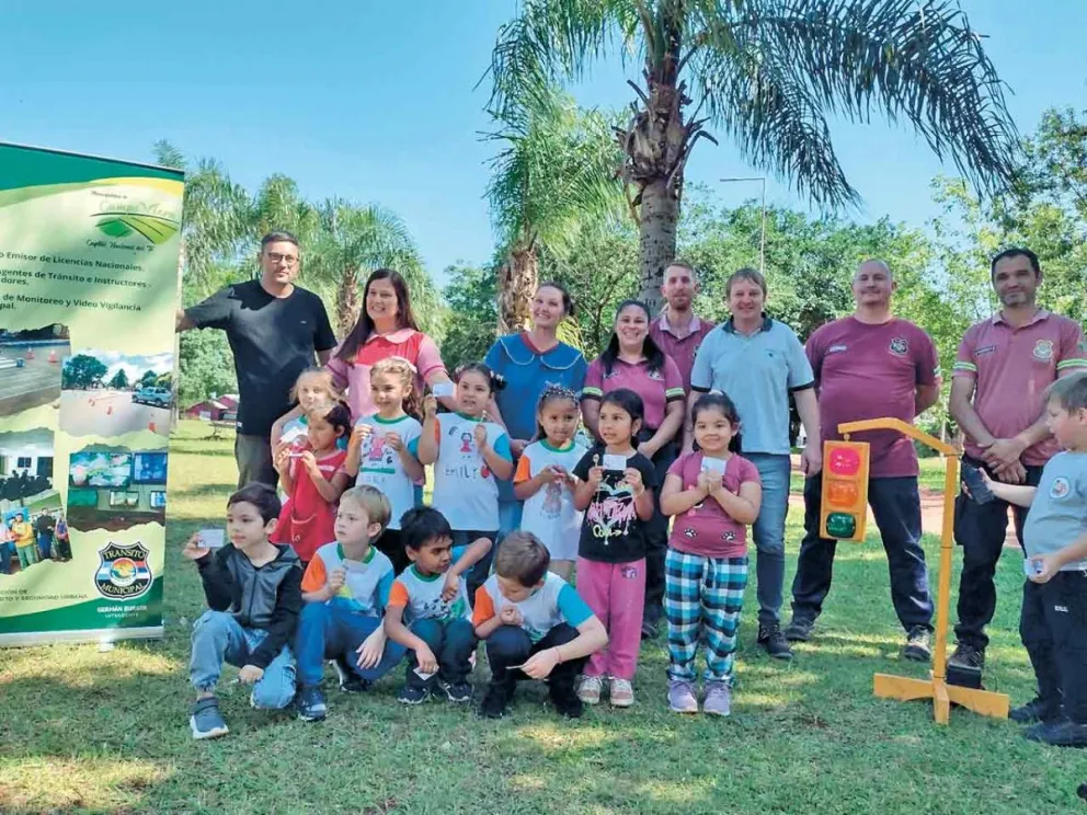 Cada niño con su "licencia de conducir"