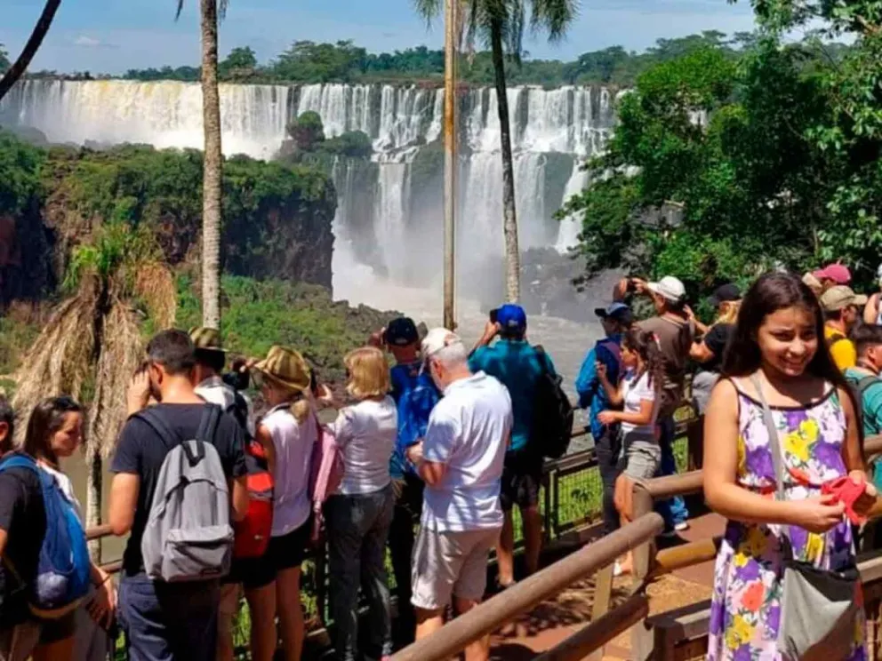 Iguazú, el destino con mayor registro