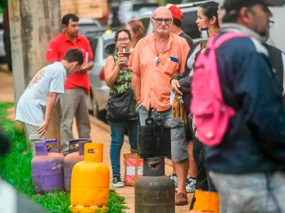 Con garrafas de 10 kilos a $11.500