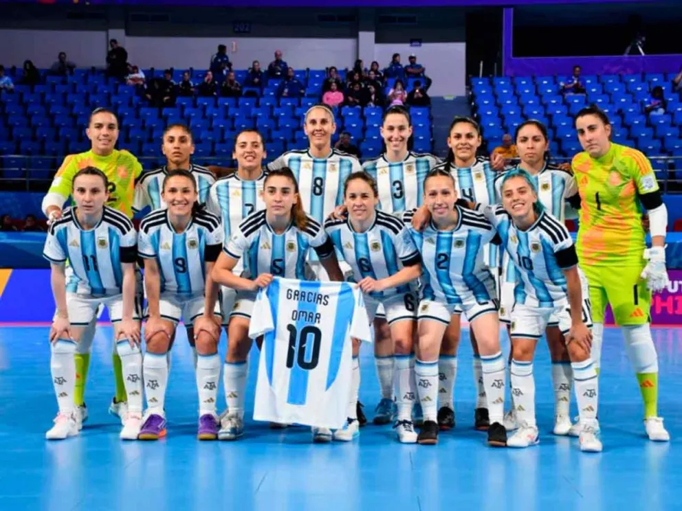 El plantel albiceleste