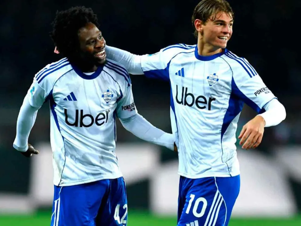 Jayden Addai y Nico Paz