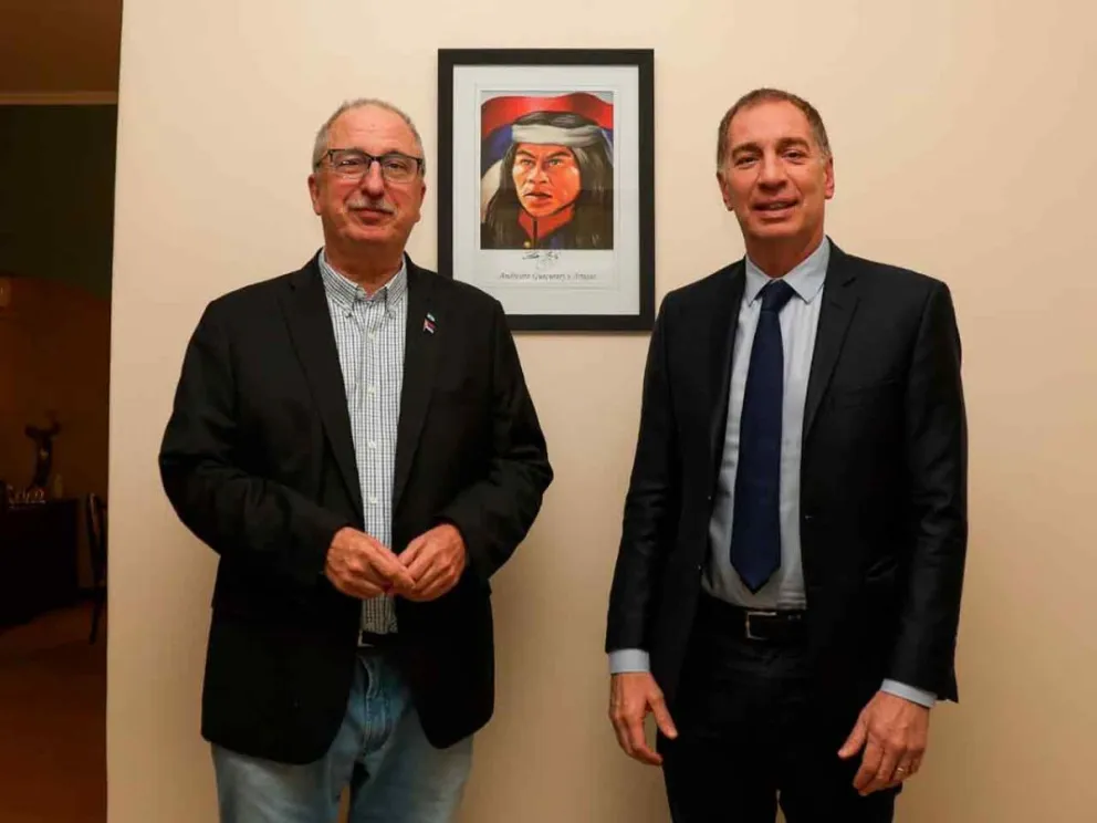 Hugo Passalacqua y  Diego Santilli