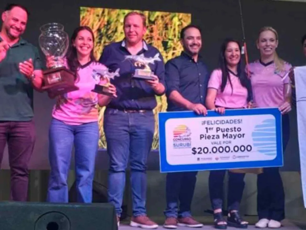 Momento de la entrega de premios