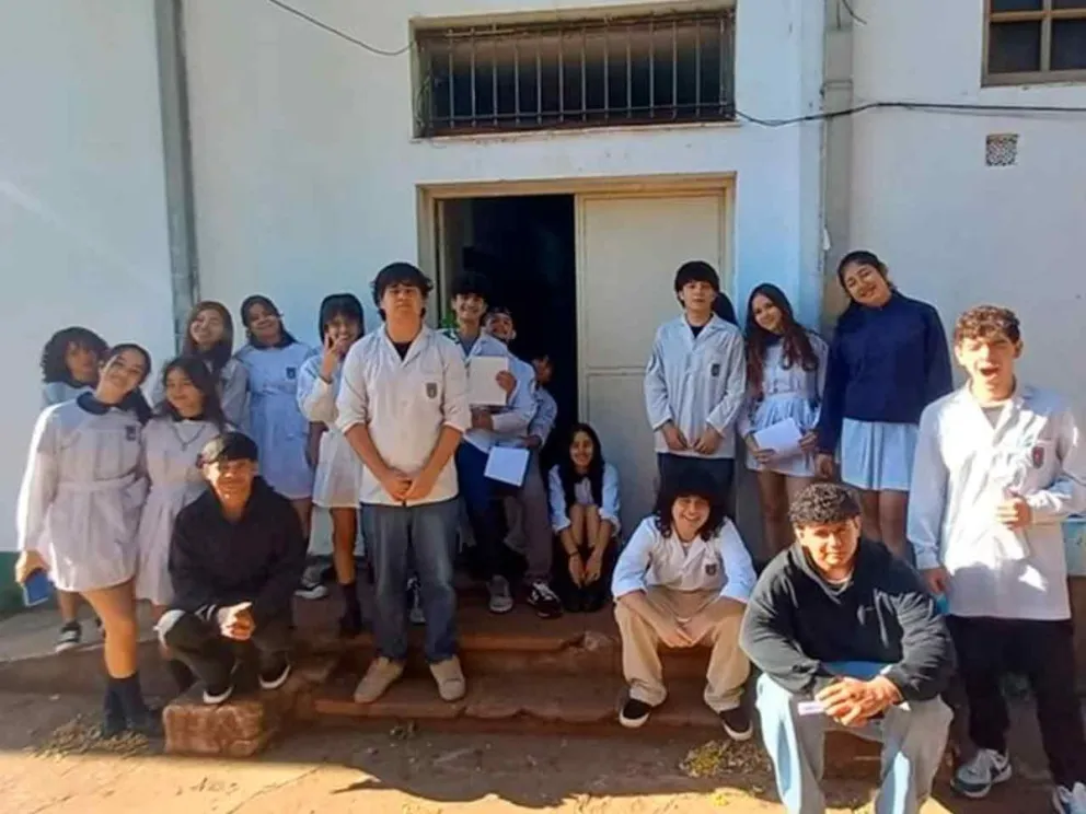 Alumnos normaleros de 5º E