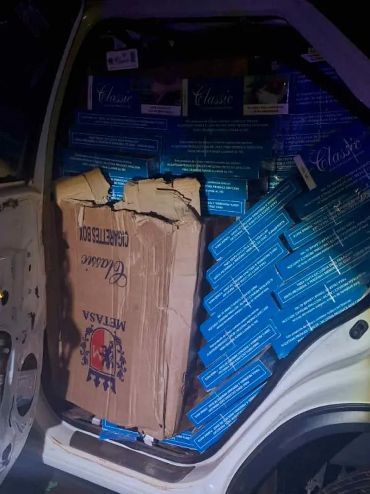 Millonario contrabando