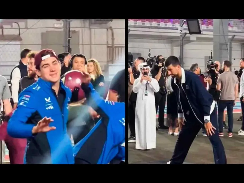 Franco y Novak, en la previa