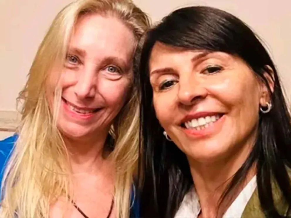 Karina Milei y Lorena Villaverde