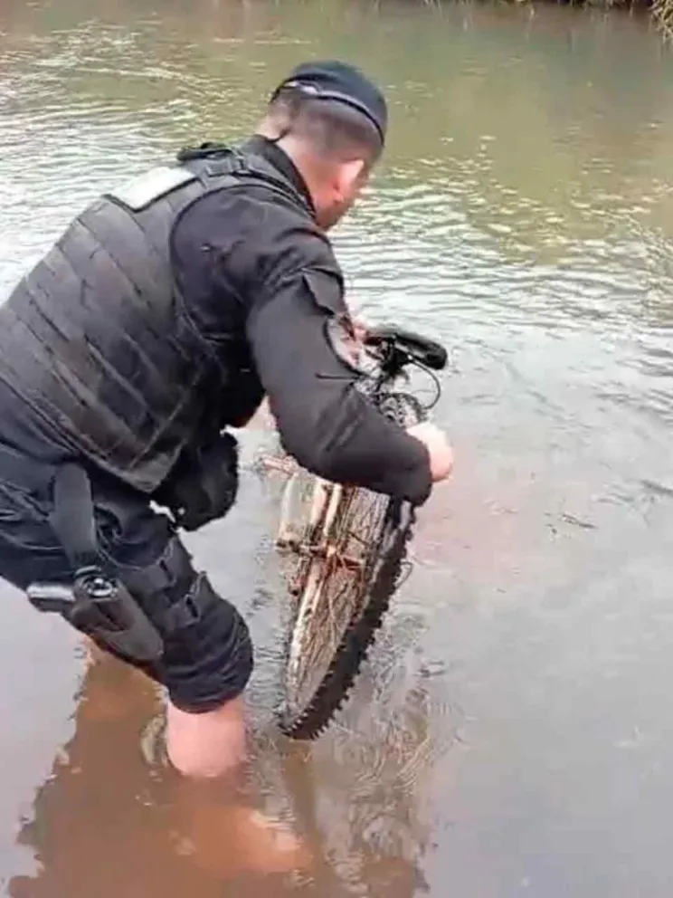 Rescate de bicicleta sustraída