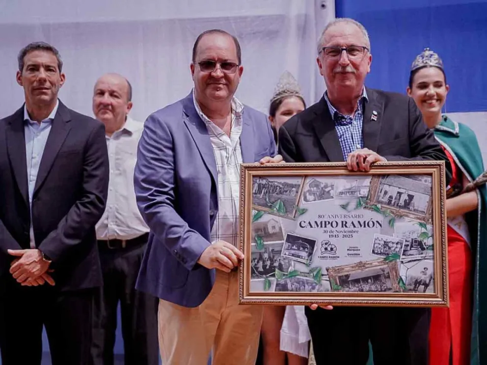 El Gobernador presidió el acto en Campo Ramón