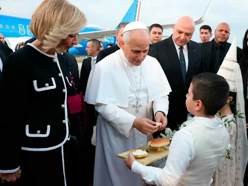 El Pontífice, en su visita a Líbano