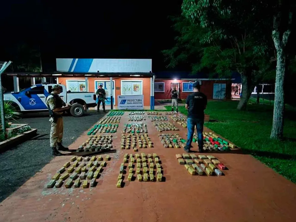 Millonario cargamento