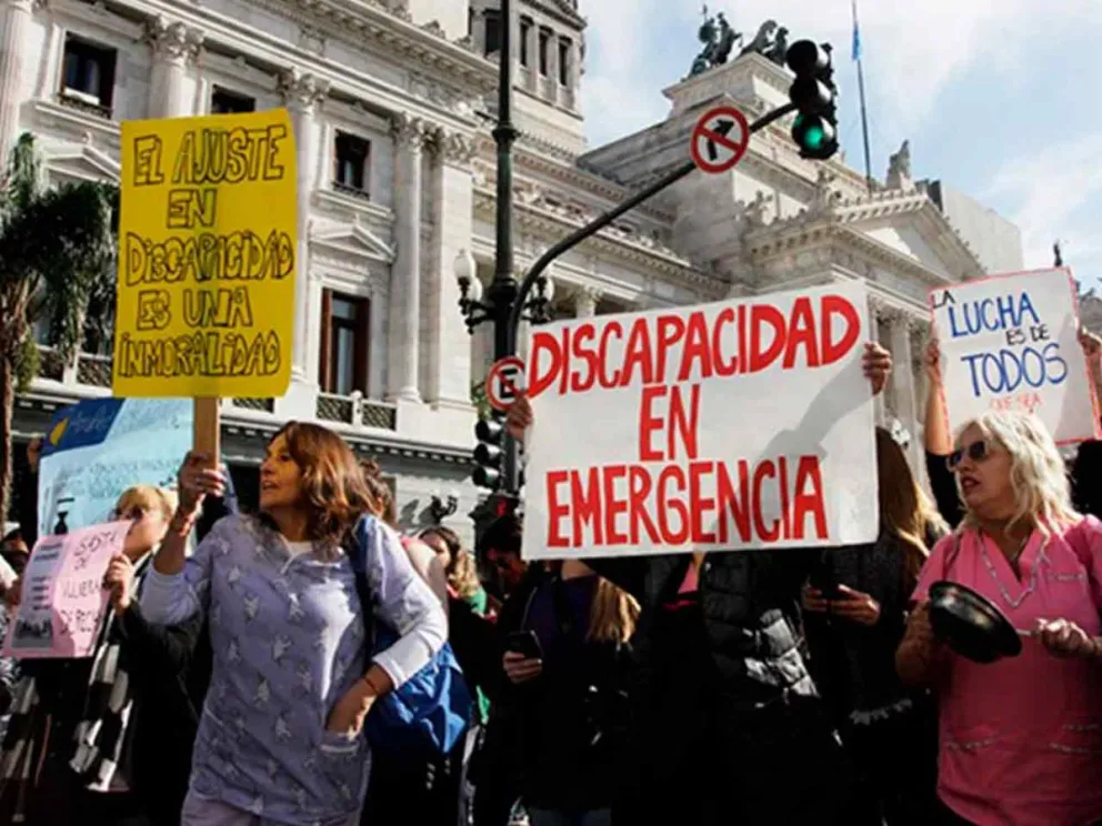 Jornada de lucha del ANDIS al Congreso