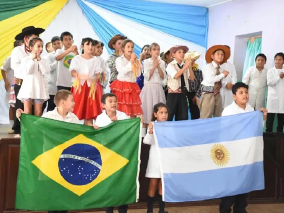 El acto se realizó en la Escuela N°484