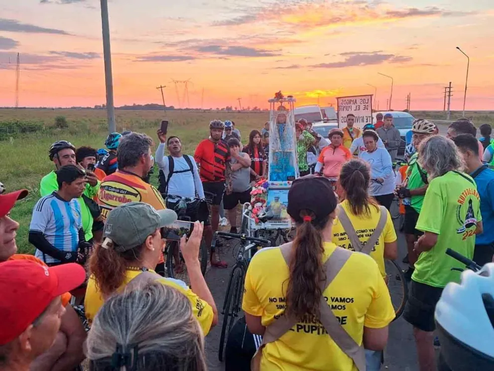 Profunda devoción hacia la Virgen María