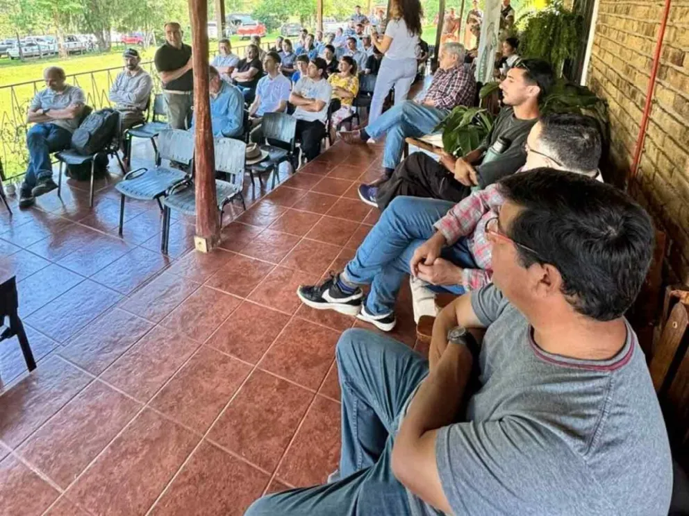 Participantes de la capacitación