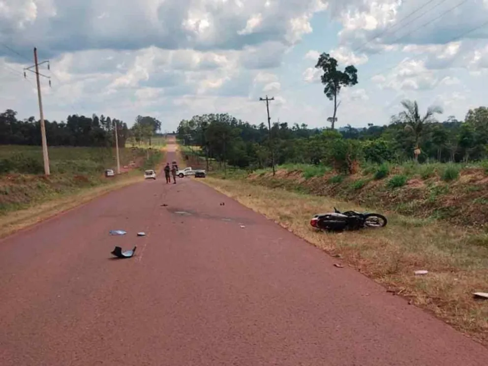 El siniestro sobre la Ruta Provincial 19