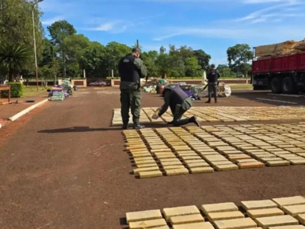 Millonario cargamento