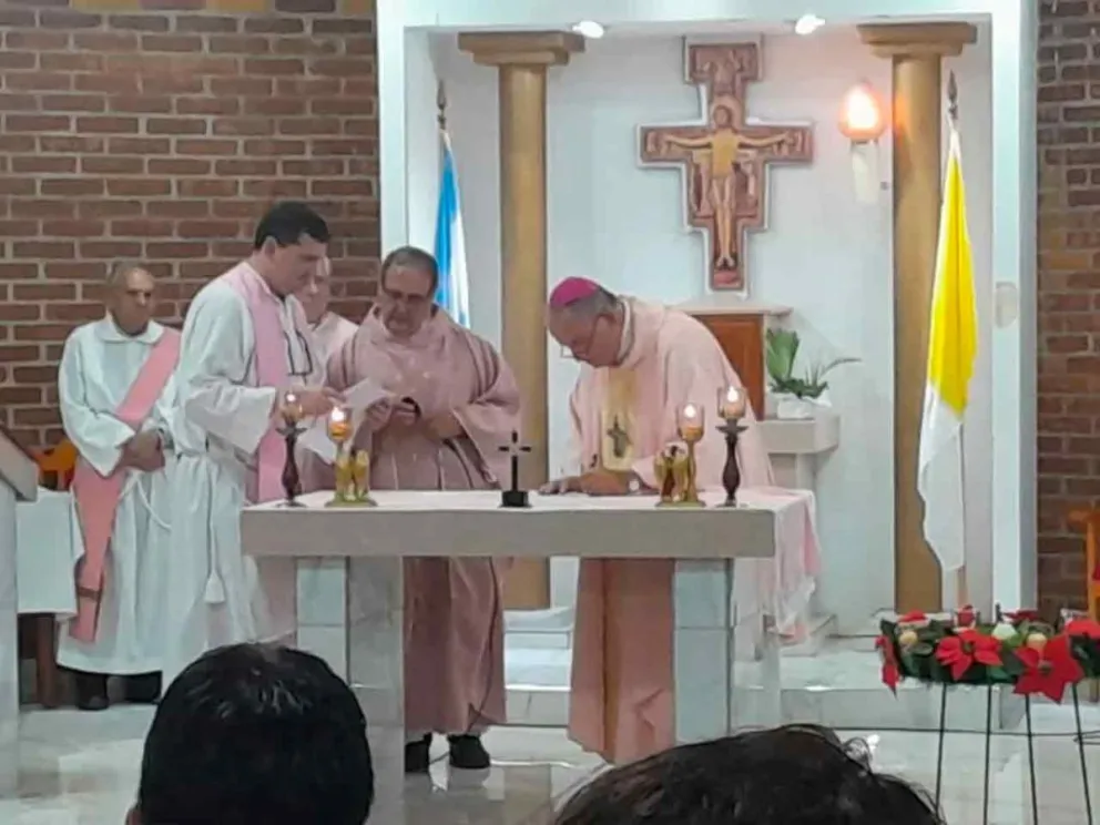 Monseñor Nicolás Baisi presidió la misa