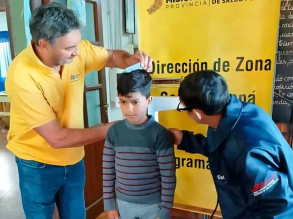 Controles médicos a los estudiantes